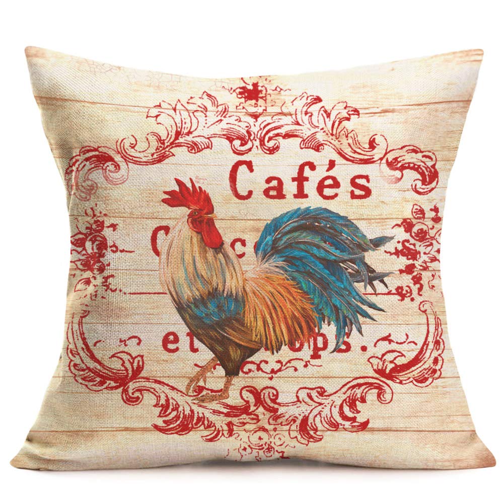 Rooster CLP1410112P Throw Pillow Covers