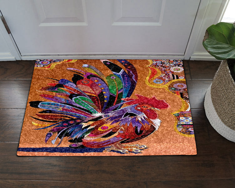 Rooster Color HN11100063D Non-slip Door mats