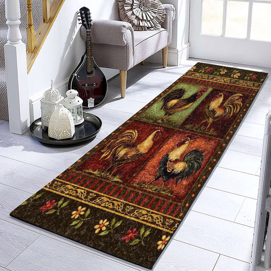 Rooster HN081080RU Runner Rug