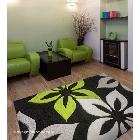 Rosalie Black Green CLA24101190R Rug
