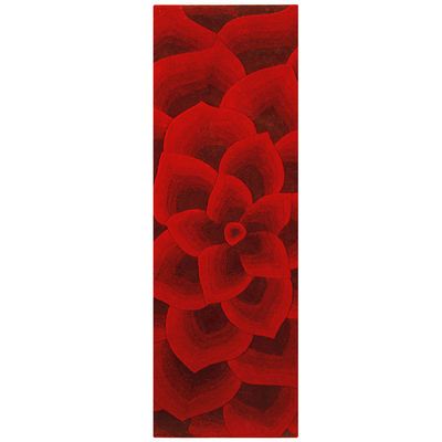 Rose Tufted Ivory CLA0510183RU Runner Rug