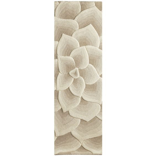 Rose Tufted Ivory CLA0510187RU Runner Rug
