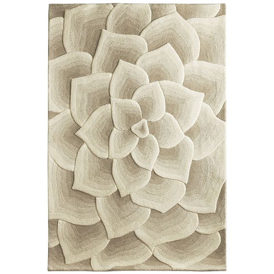 Rose Tufted Ivory CLA1110262R Rug