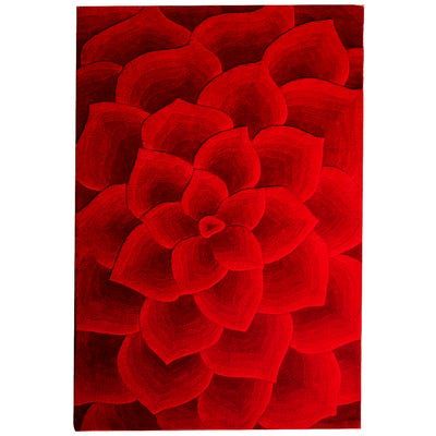 Rose Tufted Red CLA1110263R Rug