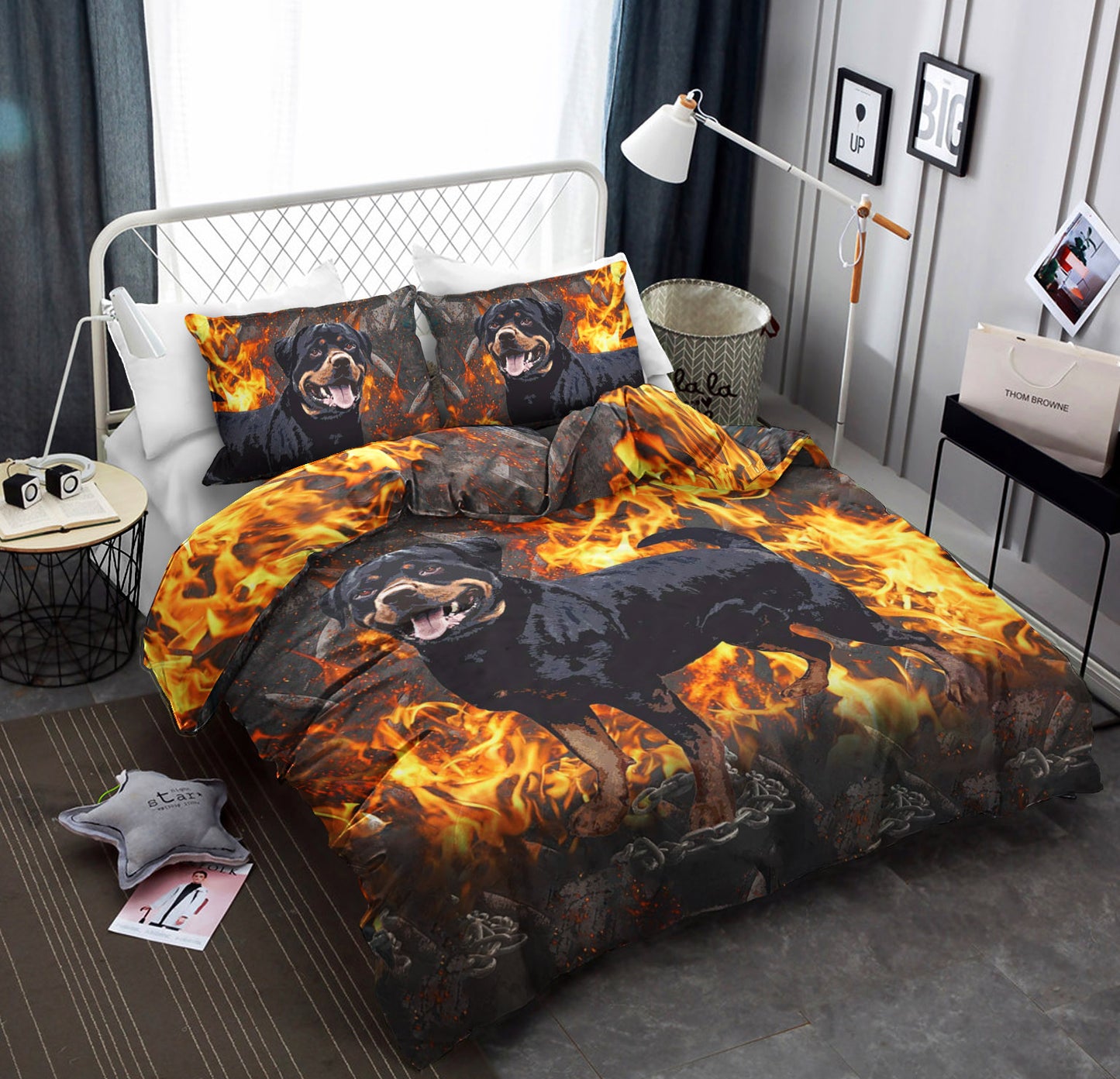 Rottweiler CLA270857B Bedding Sets