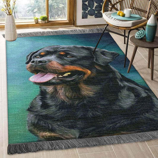 Rottweiler HM1809148F Decorative Floor-cloth