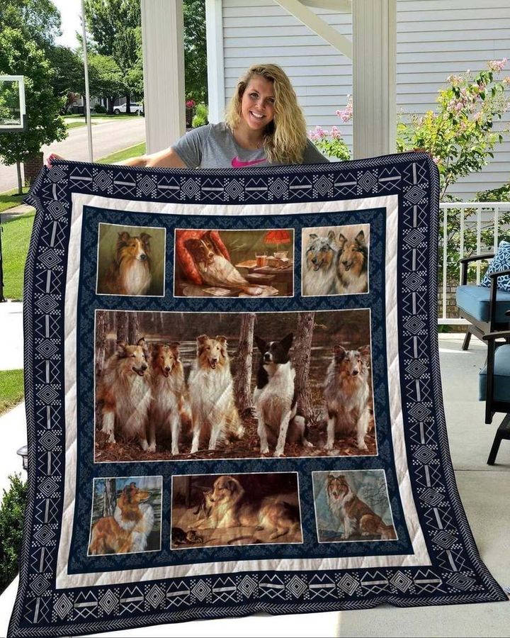 Rough Collie CLA31100506Q Quilt Blanket