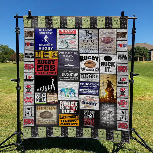 Rugby YH3010676 Quilt Blanket