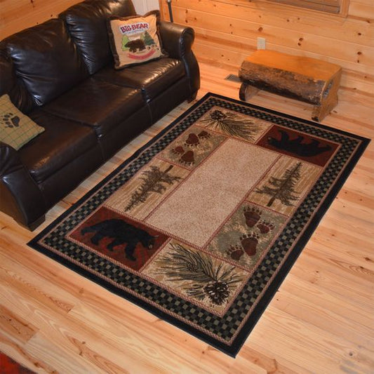 Rustic Bear CLA2509337R Rug