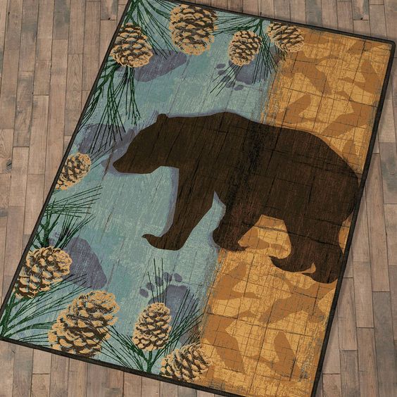 Rustic Bear CLA2509343R Rug