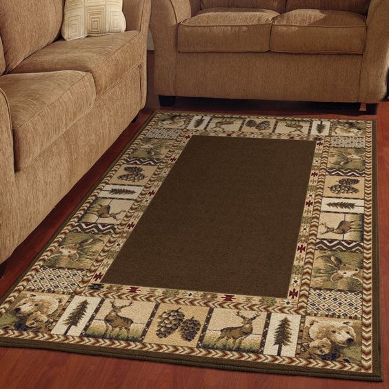 Rustic Hunting CLA2509357R Rug