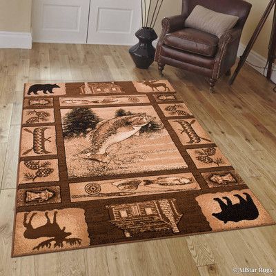 Rustic Hunting CLA2509360R Rug