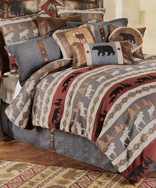 Rustic Moose CLA0510372B Bedding Sets