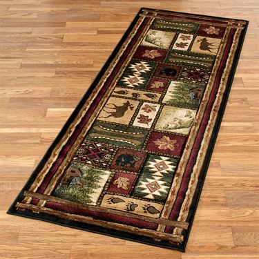 Rustic Moose CLA3009113RU Runner Rug