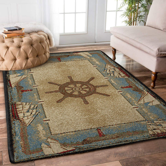 Sailboat Lighthouse CLA2709108R Rug