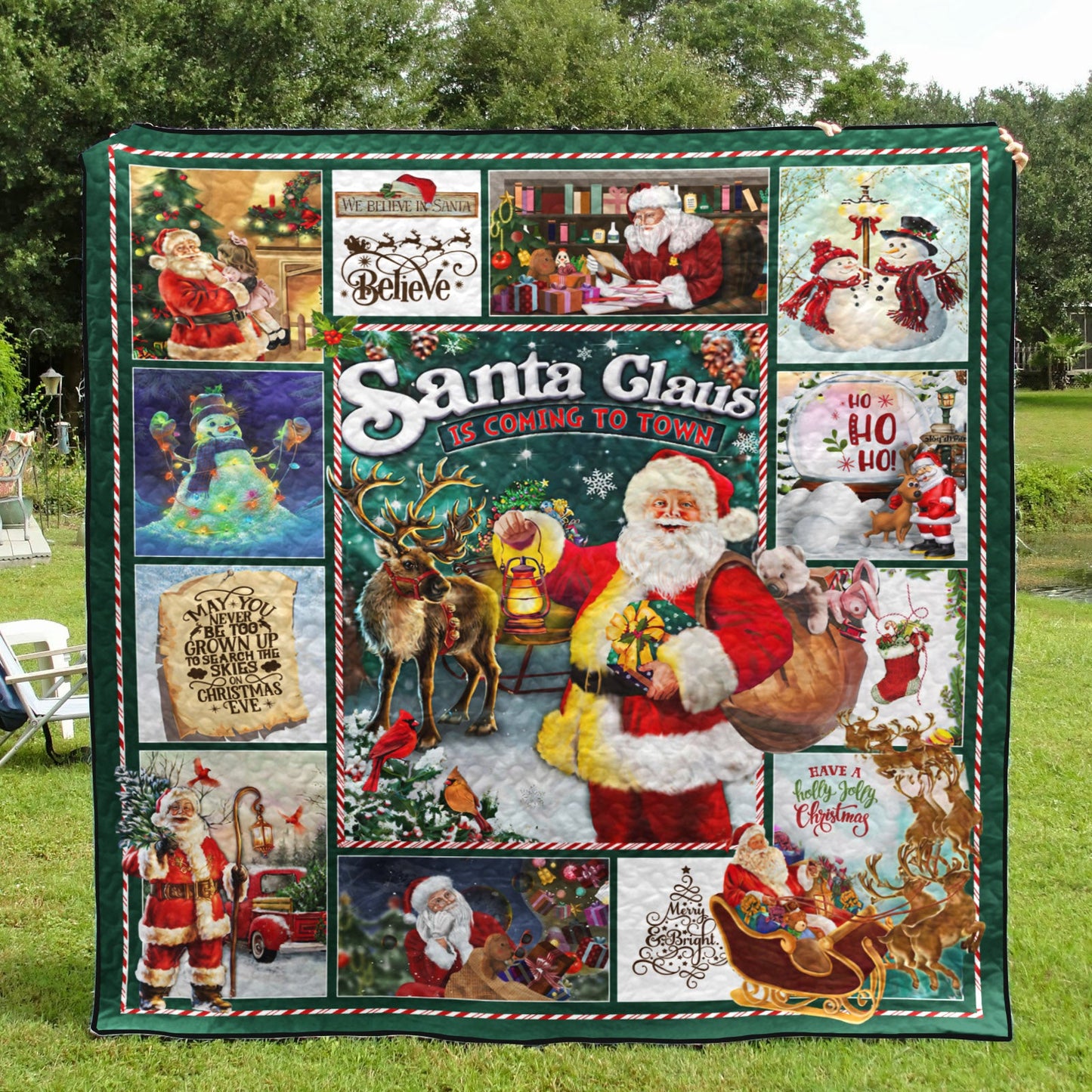 Santa Claus ND251008 Quilt Blanket