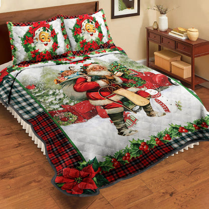 Santa Claus Quilt Bedding Set MT230901T