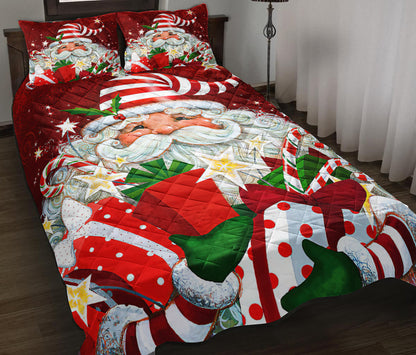 Santa Claus Quilt Bedding Set TL080908