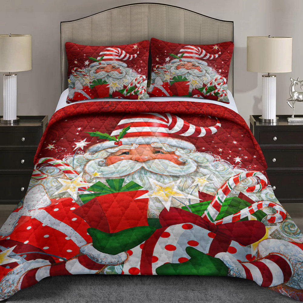 Santa Claus Quilt Bedding Set TL080908