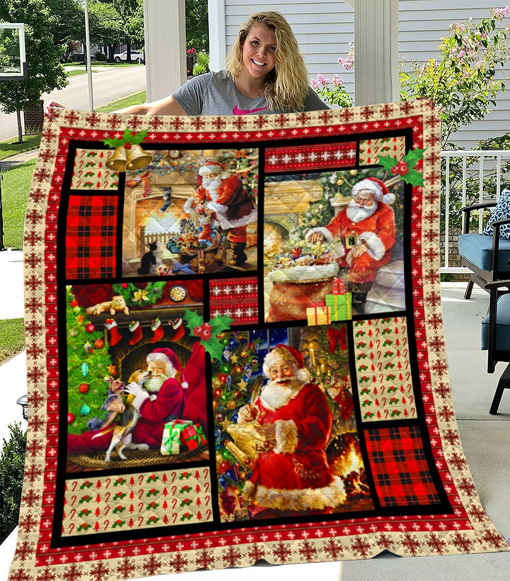 Santa Claus Quilt Blanket TM011105