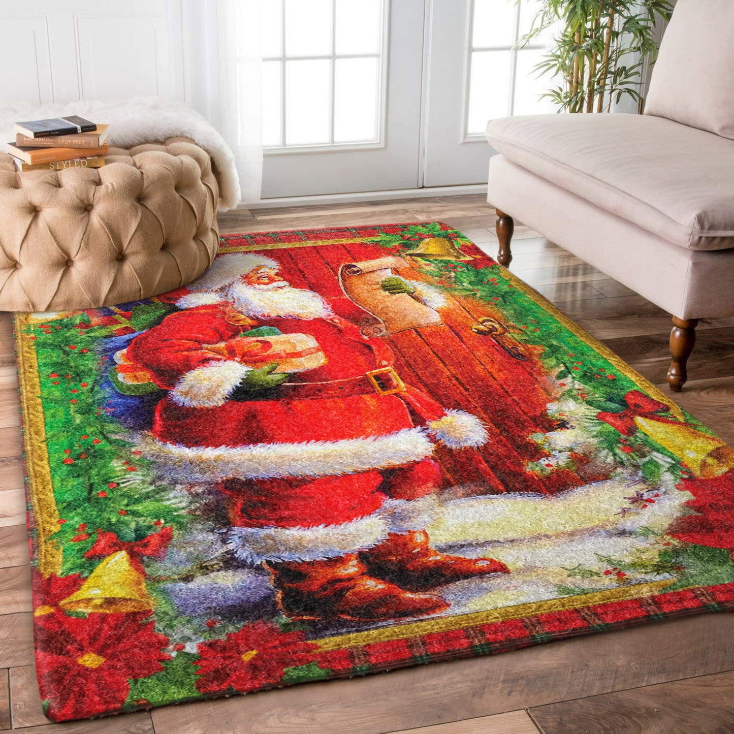 Santa Christmas DD0211240R Rug