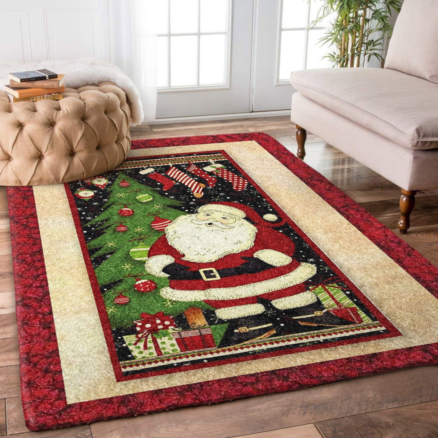 Santa Claus Christmas BL1210102R Rug