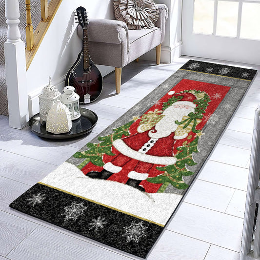 Santa Claus Christmas DV2210022RU Runner Rug