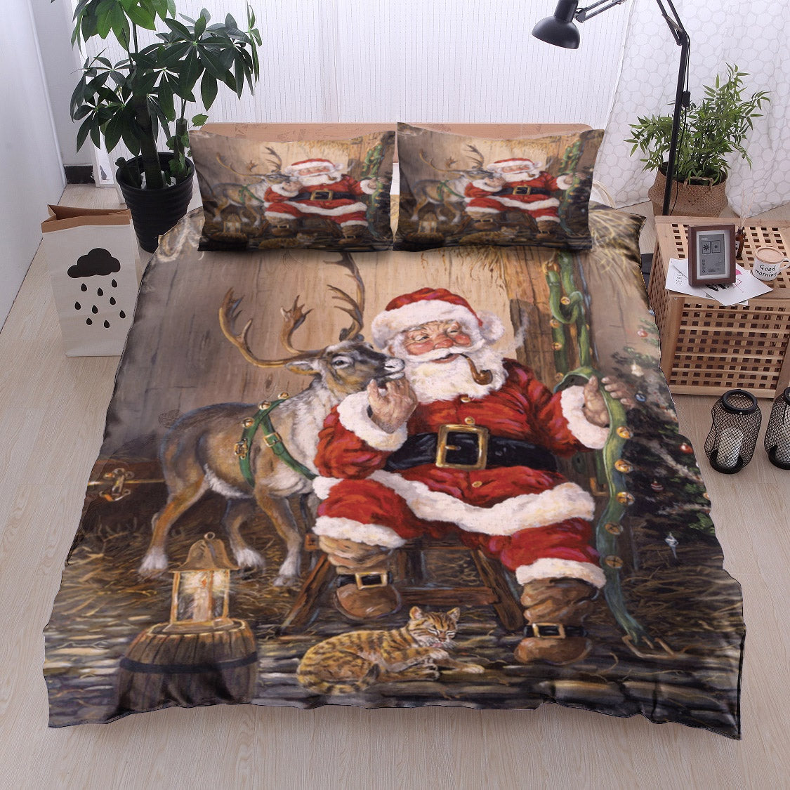Santa Claus Reindeer HN17100129B Bedding Sets