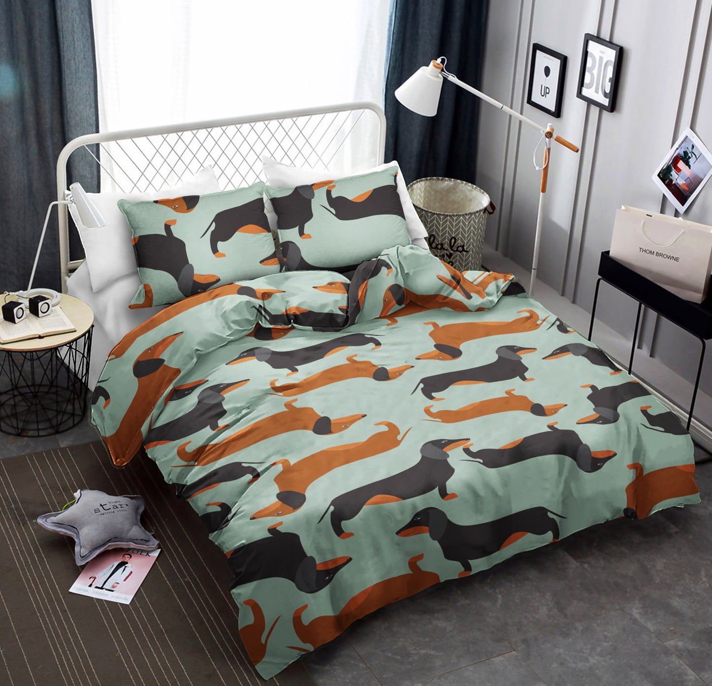 Sausage Dog Dachshund CLA22101316B Bedding Sets