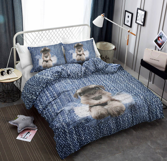 Schnauzer Break The Wall CLA22100824B Bedding Sets