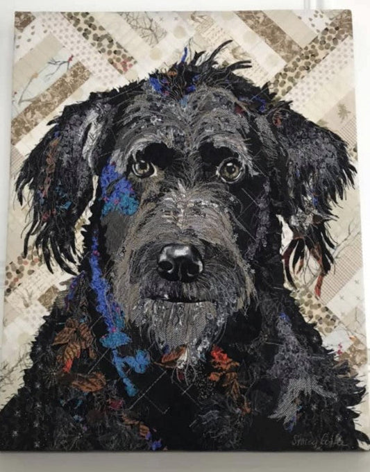 Schnoodle Dog CLT0211193H Quilt Blanket