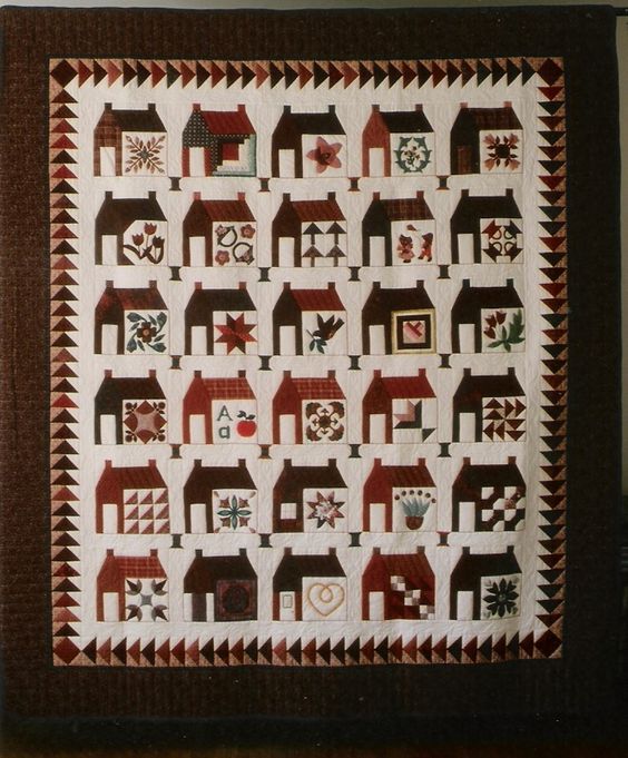 Schoolhouse CLP210663 Quilt Blanket