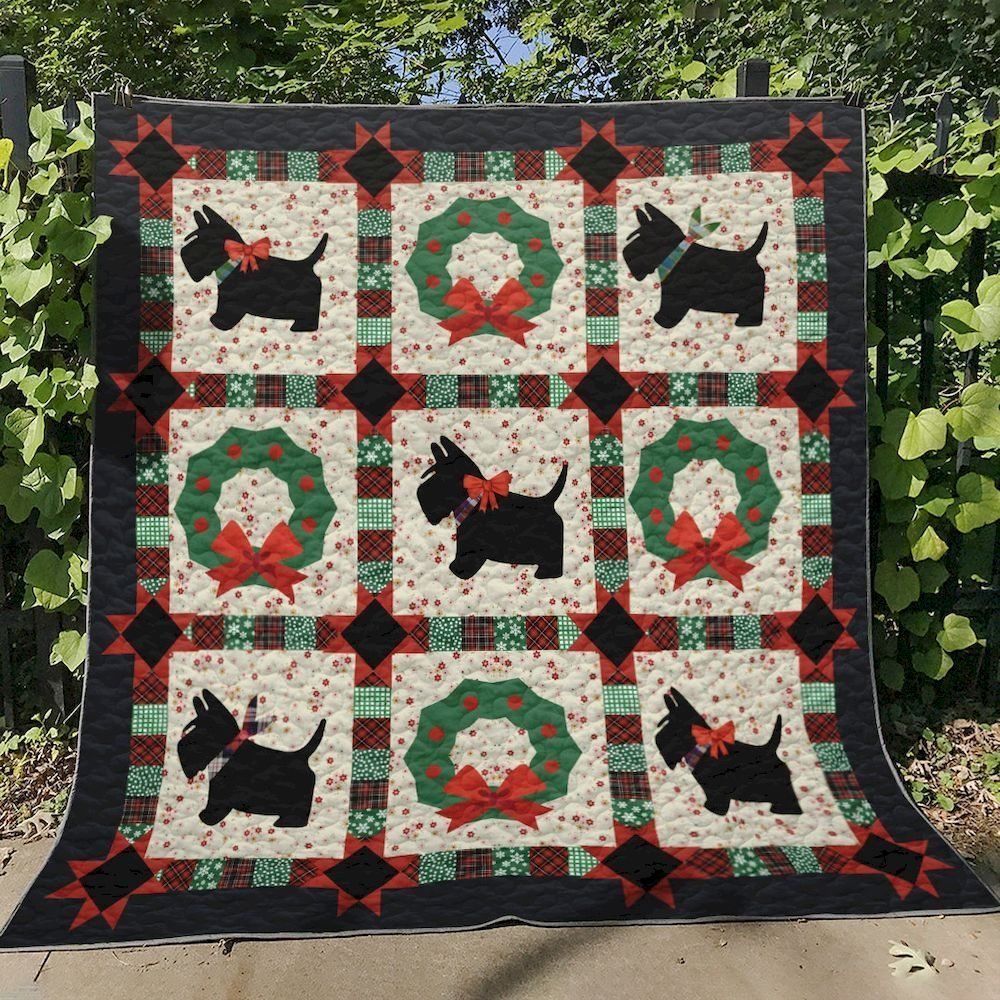 Scottish Terrier CG240625 Quilt Blanket