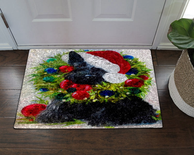 Scottish Terrier Dog NT21100134D Non-slip Door mats