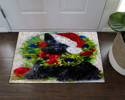 Scottish Terrier Dog NT21100134D Non-slip Door mats