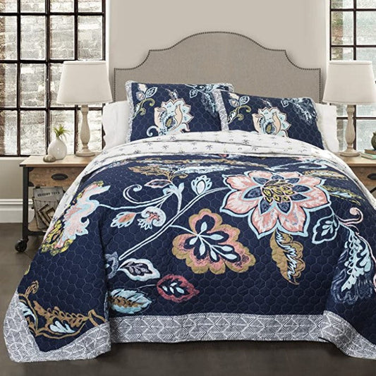 Flower Quilt Bedding Set JP061201