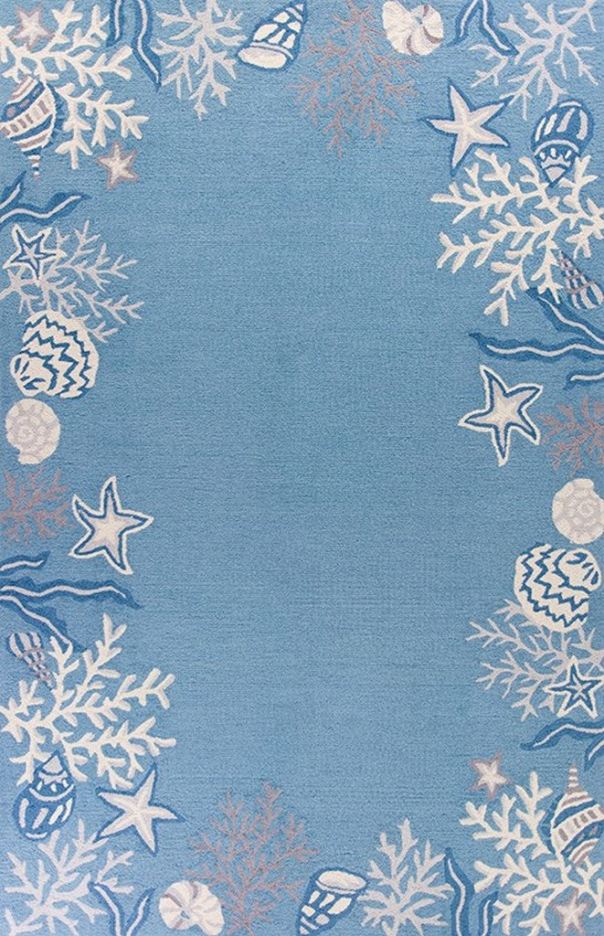 Sea Blue Coastal CLA2612107R Rug
