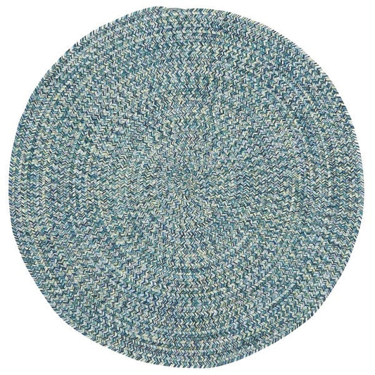 Sea Glass Blue Round CLA1610316RR Round Area Rug