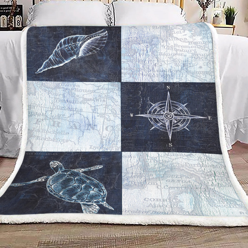 Sea NN3009120TT Sherpa Fleece Blanket
