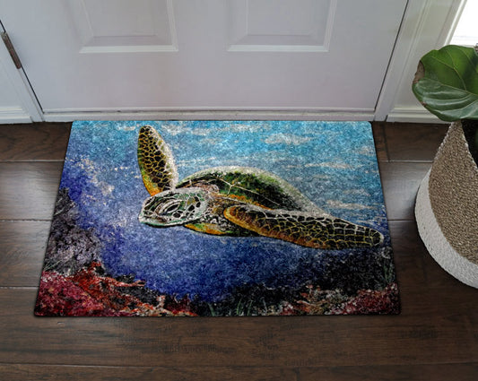 Sea Turtle HN05100132D Non-slip Door mats