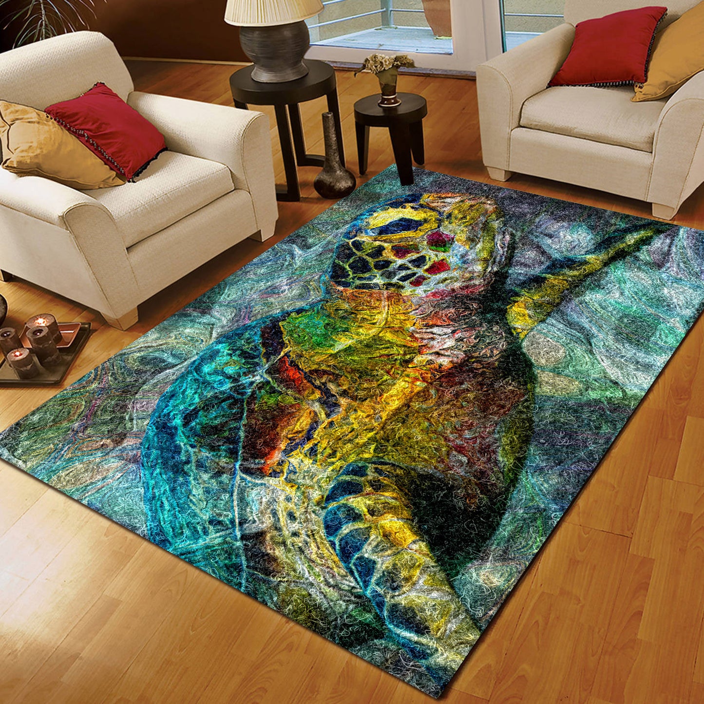 Sea Turtle HN0609131R Rug