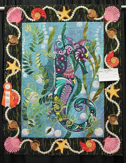 Seahorse CLA290634 Quilt Blanket