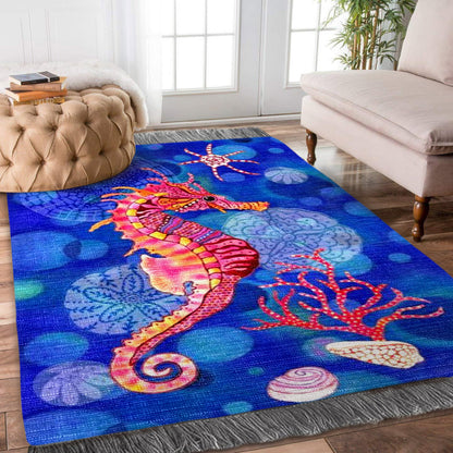 Seahorse ML270845O Decorative Floor-cloth