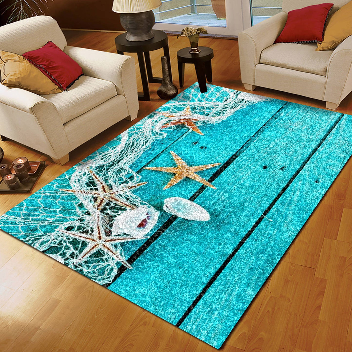 Seashell Starfish HM1210163M Rug