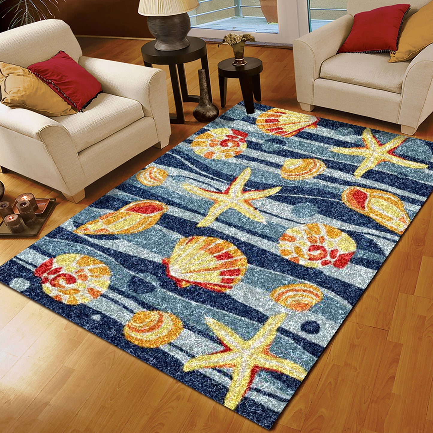 Seashell Starfish HM2210249M Rug