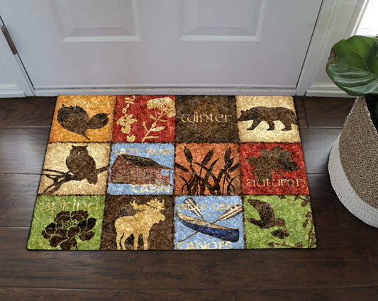 Seasons Lodge HN05100133D Non-slip Door mats