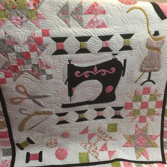 Sewing CLA0910582Q Quilt Blanket