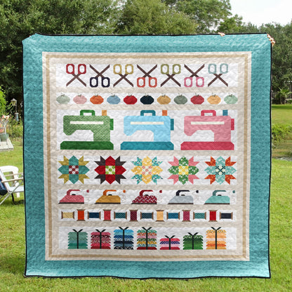 Sewing Machine CLA1910424Q Quilt Blanket