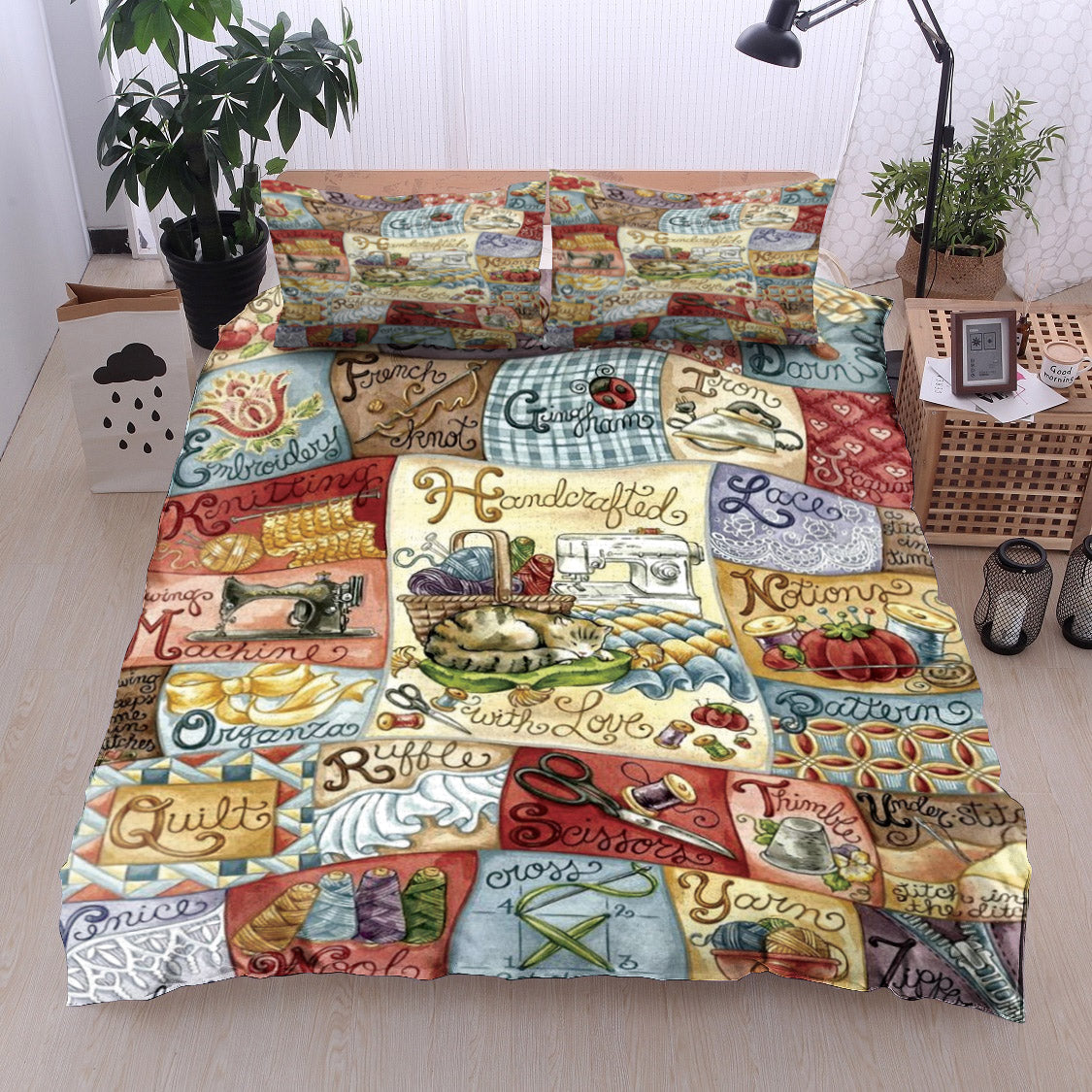 Sewing Alphabet NP1511059B Bedding Sets