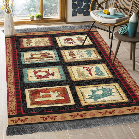 Sewing BL2109220O Decorative Floor-cloth